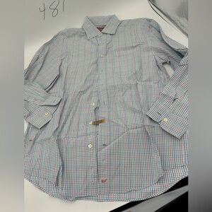 Vineyard Vines Men’s Murray Shirt Sz Medium Long Sleeve‎ Button Up Shirt